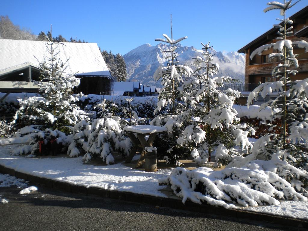 Hotel Garni Brigitte Burserberg Bagian luar foto